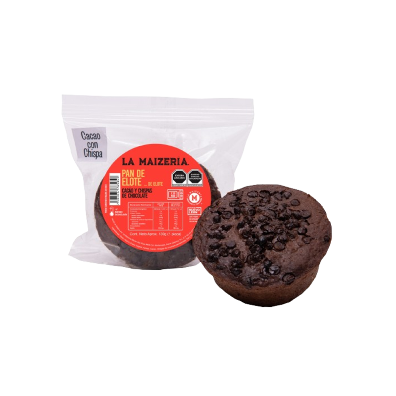 Pan De Cacao y Chispas La Maizería 130 g