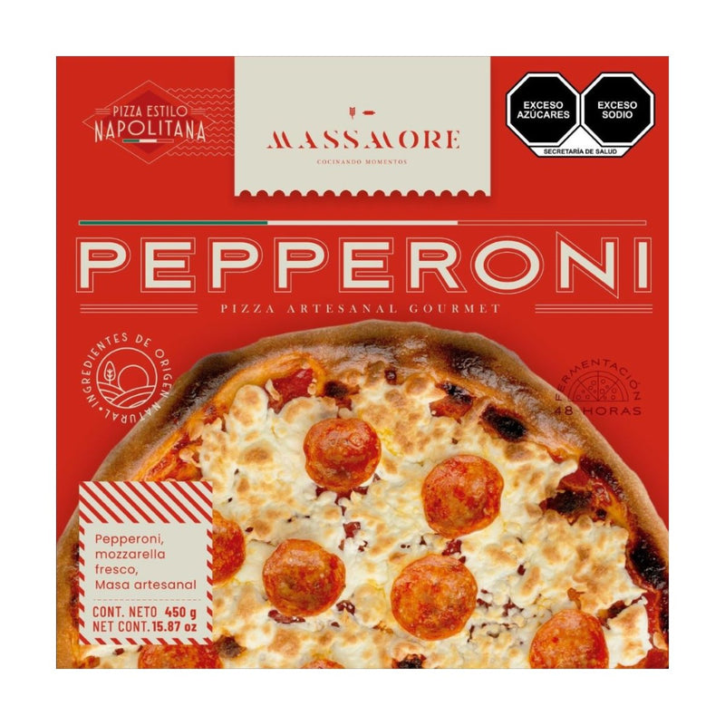 Pizza Pepperoni Massamore 460 g